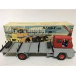 Dinky toys, French Dinky, #885 Saviem pipe truck, boxed