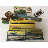 Dinky toys, boxed Diecast vehicles including #1038 Military kit, Scorpion tank, #641 Army cargo