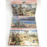 Three boxed Esci 1:72 scale battlefleets, Arnhem T