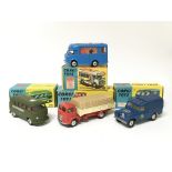 Corgi toys, #416S RAC Radio rescue Land Rover, #356 Volkswagen personnel carrier, #452 Commer