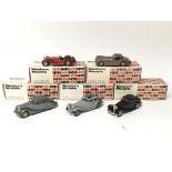 Western models, boxed Diecast vehicles including, Jaguar SS 100, Jaguar XK120, Jaguar MKV saloon,
