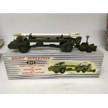 Dinky Supertoys, #666 Missile erector vehicle with Corporal missile and launching platform, boxed