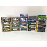 A collection of boxed Diecast vehicles including Vitesse , Gama, Knight 2000 etc