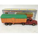 Dinky Supertoys, French Dinky #36B Articulated lorry with trailer, boxed