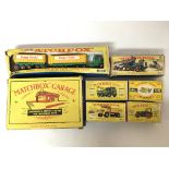 Matchbox boxed Diecast vehicles including King size and garage