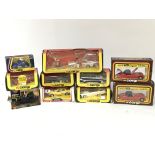 Corgi toys, #426 Rolls Royce Corniche, #803 Jaguar XK120 x2, #801 Ford Thunderbird, #299 Ford