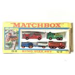 Matchbox, Lesney toys G-8 King size gift set containing K1 Foden tipper, K11 Fordson tractor and