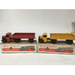 Dinky Supertoys , #521 Bedford articulated lorry x2, boxed