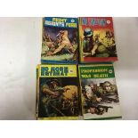 Combat picture library magazines x44, #536-799, not a complete run