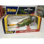 Dinky toys, #351 UFO Interceptor, boxed