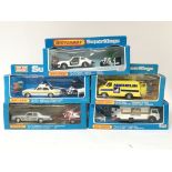 Matchbox Superkings , boxed Diecast vehicles including K19 Security truck, K11 Dodge delivery van,
