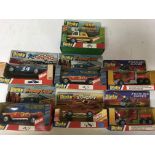 Dinky toys, #202 Customised Land Rover, #201 Plymouth Stockcar, #390 Customised freeway cruiser