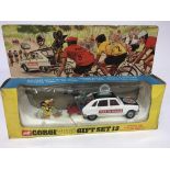 Corgi toys, Gift set #13, Renault 16 Tour de France paramount film unit, boxed