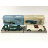 Triang Minic electric , 1:20 scale , boxed including Vanwall racing car and a MG series MGA