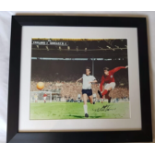 Signed Geoff Hurst 66 World Cup Picture - Signed “4th Goal” photo - England V Germany World Cup