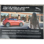 Beadles Jaguar/Land rover for a weekend - Beadles Jaguar Southend are thrilled to supply the