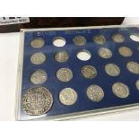 A collection of good early English coins including