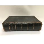 A late 18th/early 19th Century holy bible.