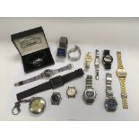 A collection of use pre worn watches comprising a