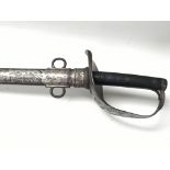 A British early 20th century cavalry sword the ste