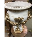 A modern jardiniere with classical influences. 53