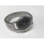 An Omega military issue gents watch with black dia