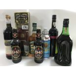Eight bottles of various Whisky, Ale and wine incl