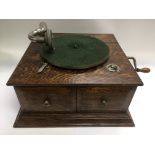 A circa 1920s gramophone, Alba soundbox.