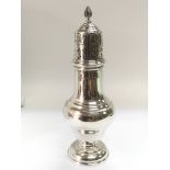 A silver sugar sifter, Birmingham hallmarks, appro