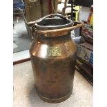 Another copper churn.