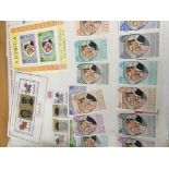 3 albums of world postage stamps