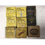 9 boxes of Eley 410 gauge shot cartridges (1 box s