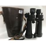 A cased pair of Barr & Stroud Binoculars