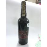 A bottle of Quinta DO Noval 1970 vintage port.