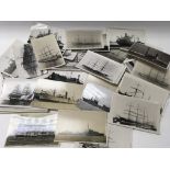 A collection of shipping related postcards (Approx