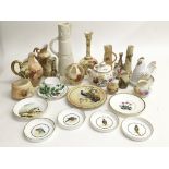 A collection of Royal Worcester ceramics including