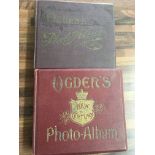 2 albums of Ogdens Golden Guinea cigarette cards