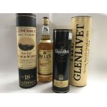 Four Scotch whiskeys