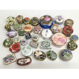 Another collection of trinket boxes consisting of