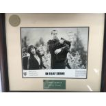 Two framed and glazed Steven Seagal autographed pi