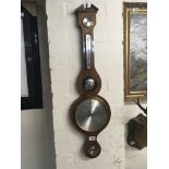 A Mahogany barometer android movement maker Comill