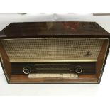 A Grundig Nordmende Othello radio, approx 60cm x 2