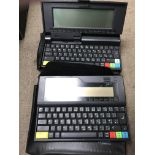 4 vintage Amstrad notebook computers (NC200 x 2 +