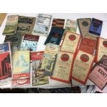 A collection of vintage maps