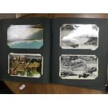 2 vintage postcard albums