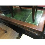 Reproduction pedestal desk