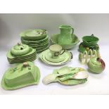 A collection of ceramics including Carltonware and