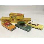 Dinky toys, boxed, #266 Plymouth Canadian taxi, da