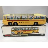 Dinky toys, boxed, #961 Swiss postal bus