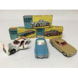 Corgi toys, boxed, #324 Marcos 1800 GT with Volvo